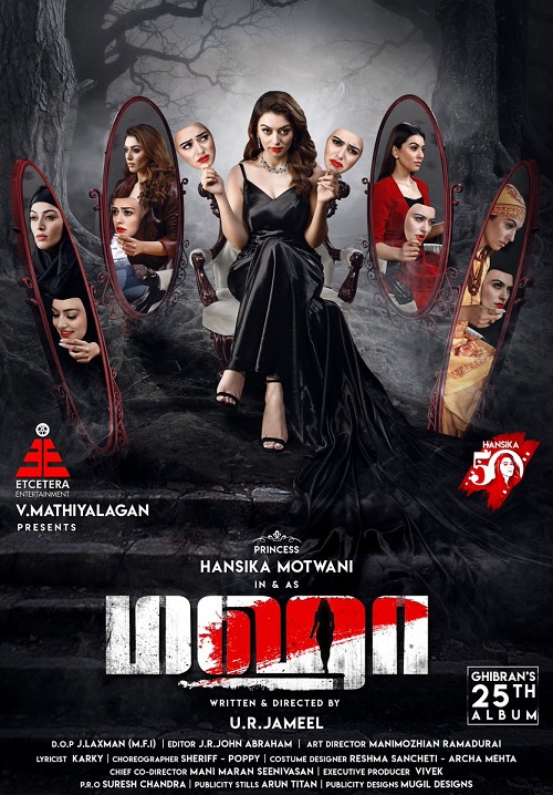 Hansika 5oth Movie Maha Poster