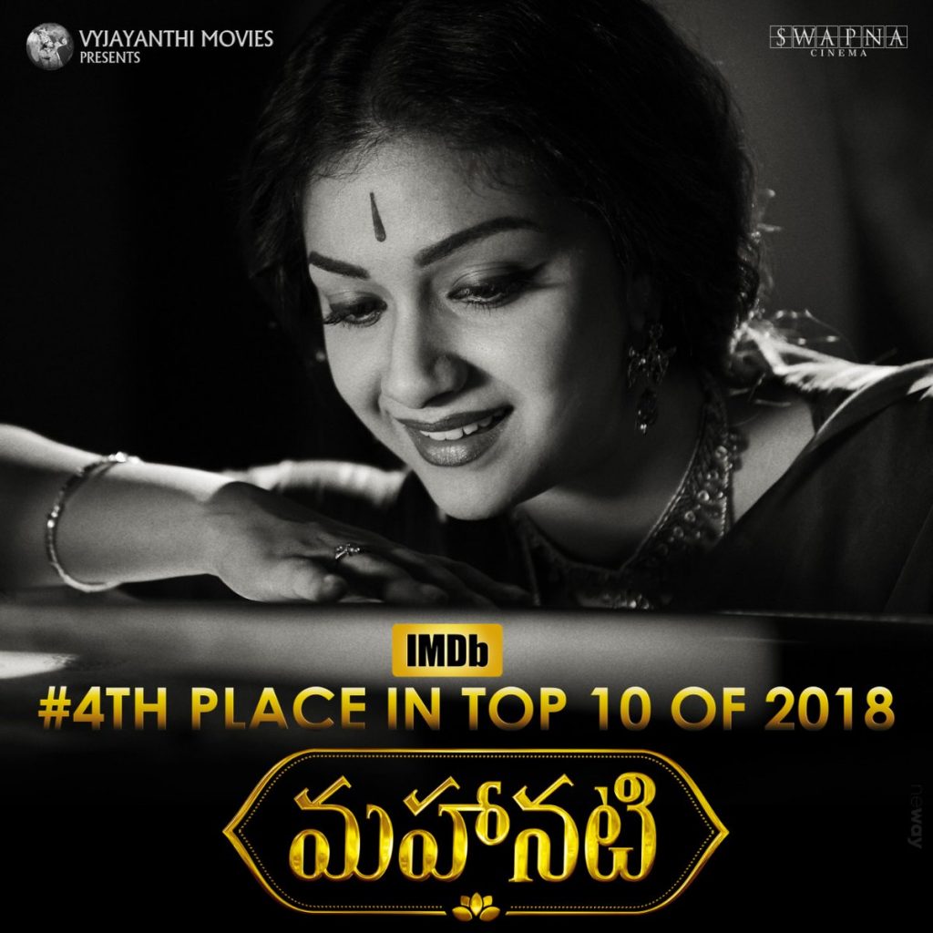 Mahanati IMBD 4th rank